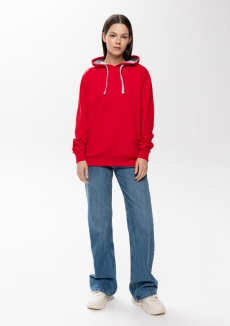 Худи унисекс STAN футер без начёса с контрастным капюшоном 260, 23