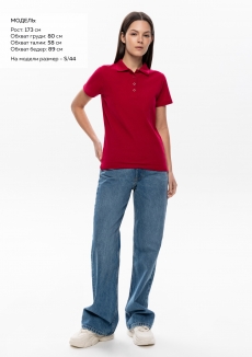 Рубашка поло женская STAN хлопок/полиэстер 185, 104W