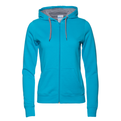 Толстовка женская STAN с капюшоном на молнии футер с начёсом 280, 17W