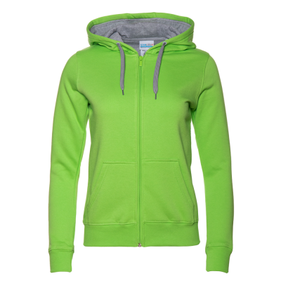 Толстовка женская STAN с капюшоном на молнии футер с начёсом 280, 17W