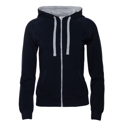 Толстовка женская STAN с капюшоном на молнии футер без начёса, 260, 61W