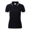 Рубашка поло женская STAN с окантовкой хлопок/полиэстер 185, 04BK